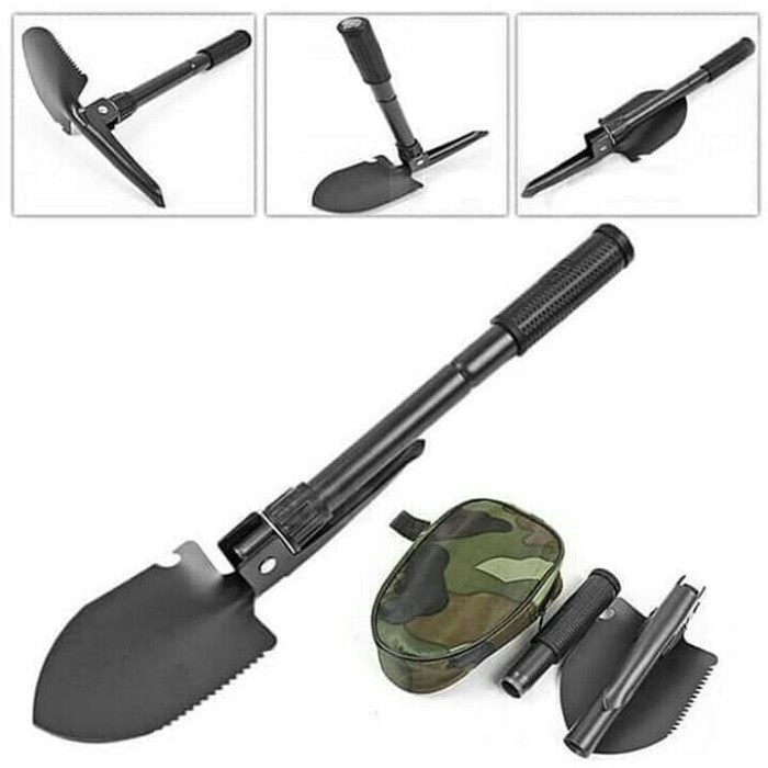 GOOD Taffware Shovel | Sekop Mini Multifungsi 3 In 1