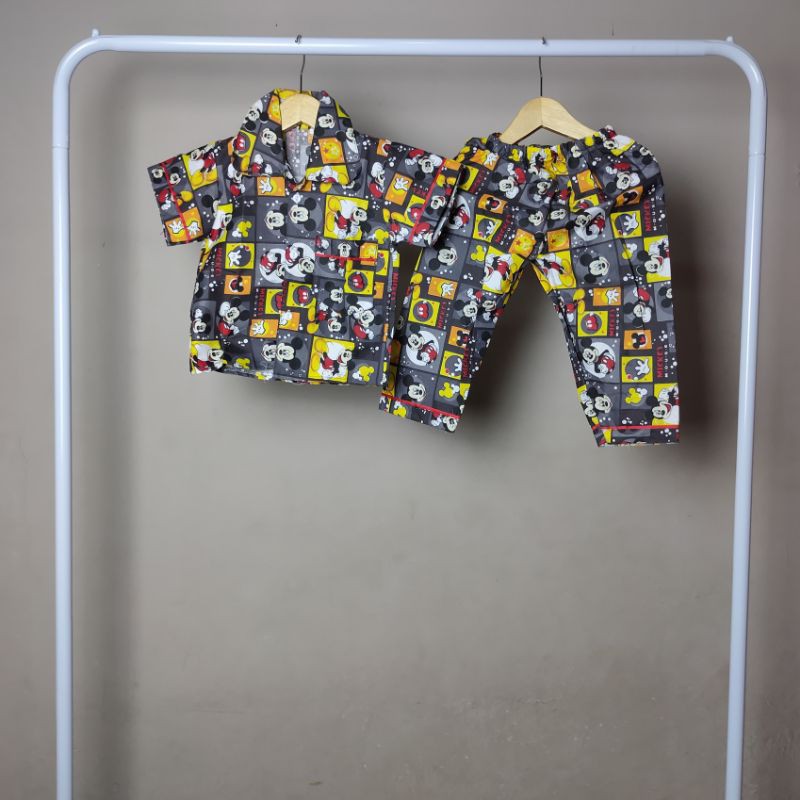 Piyama Anak Umur 1-6 Tahun Bisa Pilih Motif