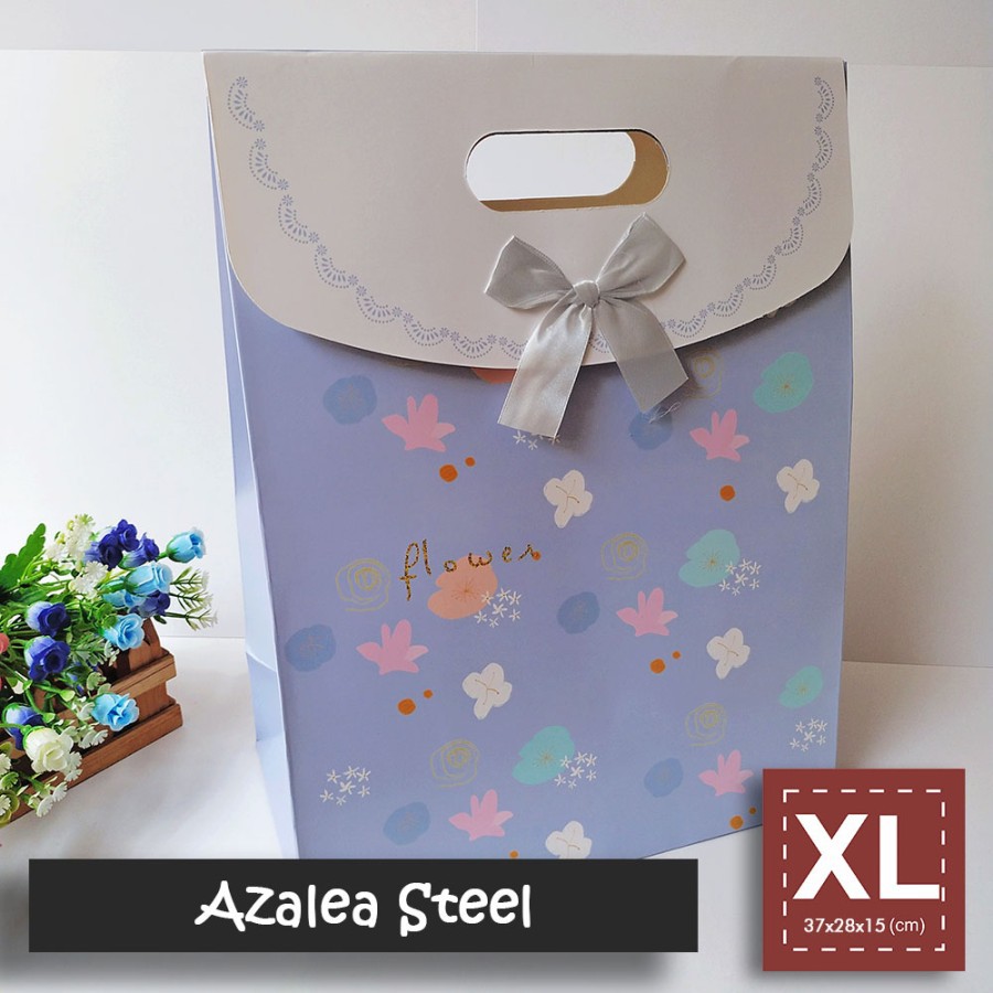 

Paper Bag Motif Ukuran XL / Tas Kertas Kado - AZALEA