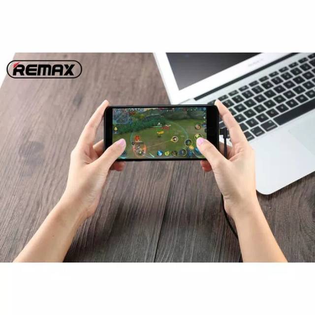 Remax Axe series L shape kabel cable charger Lightning Iphone gaming