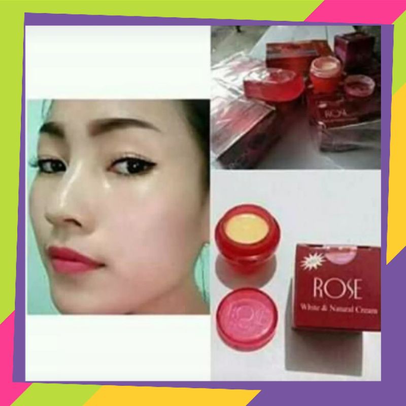 Krim Wajah Cream Rose Original EMBOSS Ada Hologram/Cream Rose Asli
