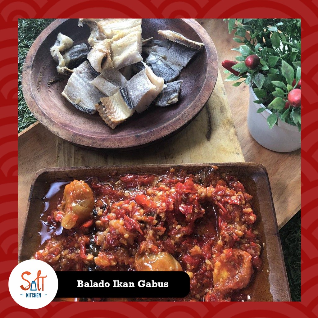 

Balado Ikan Asin Gabus