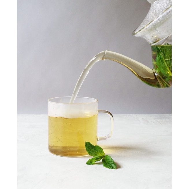 Organic&amp;Joy• Teh Daun Peppermint/Pure rolled peppermint leaves (anti flu,refresh energy,untuk pernafasan,pepermint,teh daun mint premium,mint leaves,teh herbal mint,tisane)