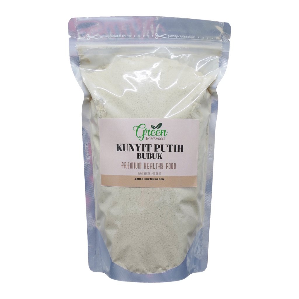 

KUNYIT PUTIH BUBUK 400 GRAM MURNI PREMIUM ASLI - TANPA CAMPURAN 400 GR