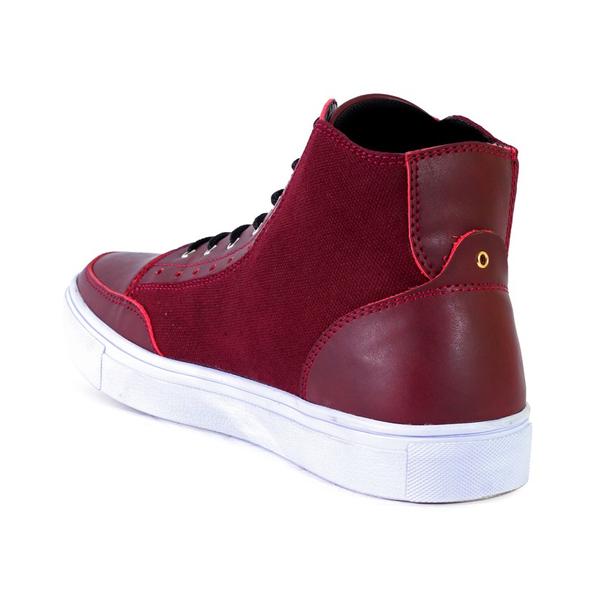 ARIZONA MAROON |FORIND x Lvnatica| Sepatu Vintage Klasik  Pria/Cowok/Men - Boots Original Footwear