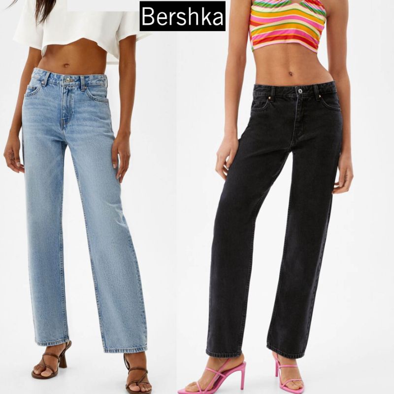 Bershaka loose straight jeans original