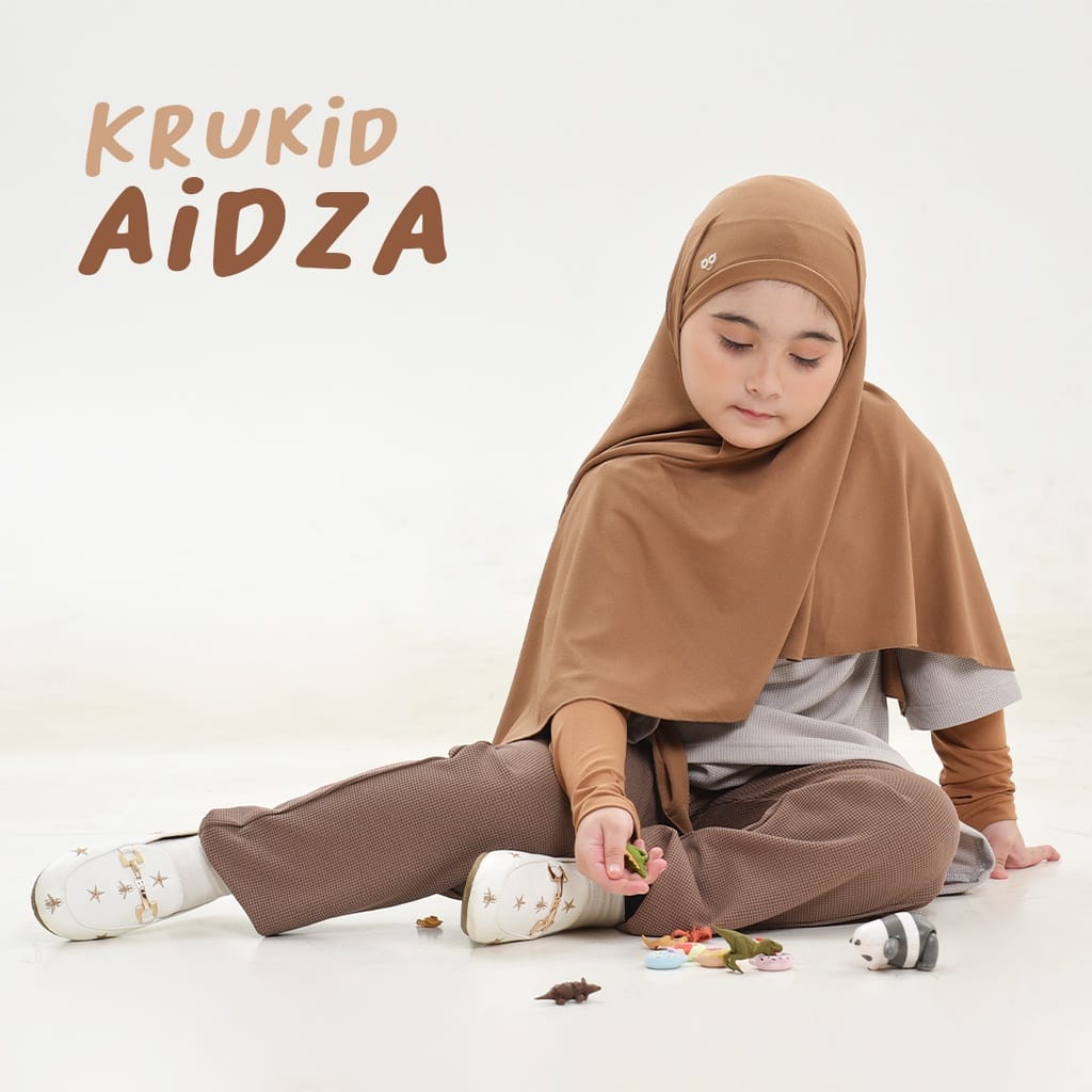 Krukid Aidza | Hijab Anak | Kerudung Anak [ Ori Bani Batuta ]