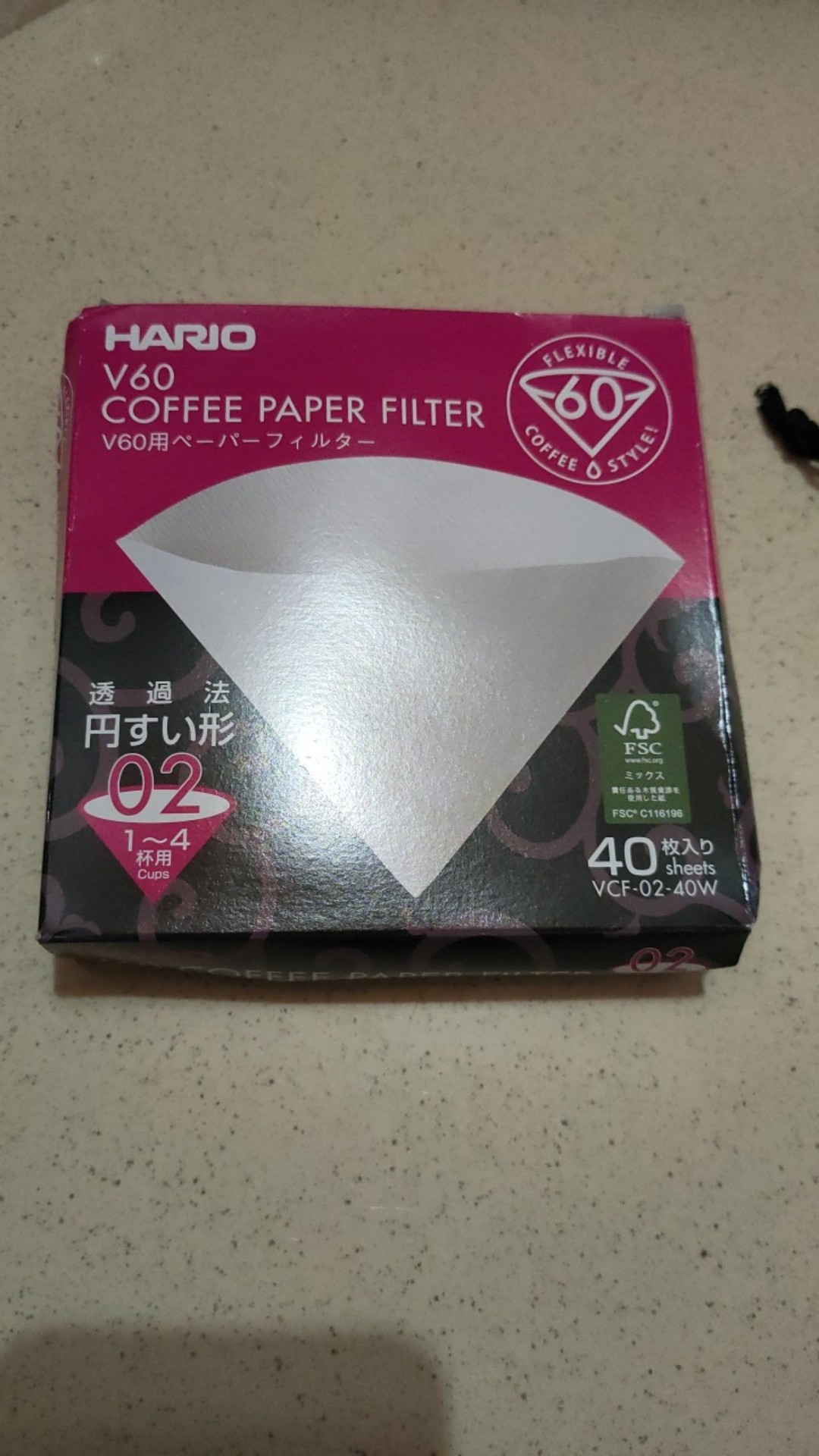 Kertas Saring Paper Filter V60-02 Hario Alat Kopi Tanpa Ampas