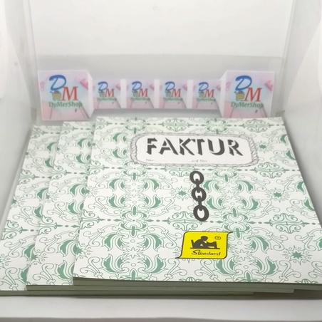 

Faktur - nota - bon kontan 2 ply besar merk standart