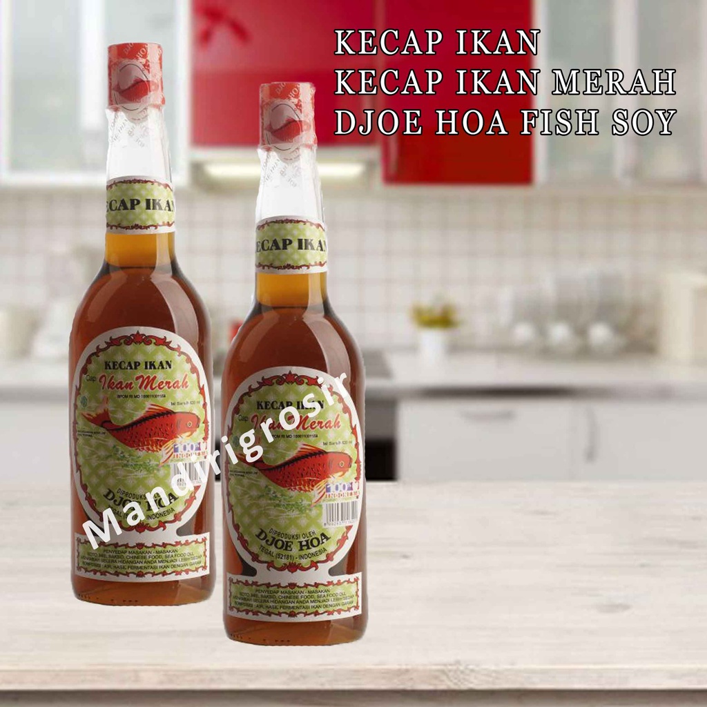 Kecap Ikan Merah * Kecap Ikan * Djoe Hoa Fish Soy * 620ml