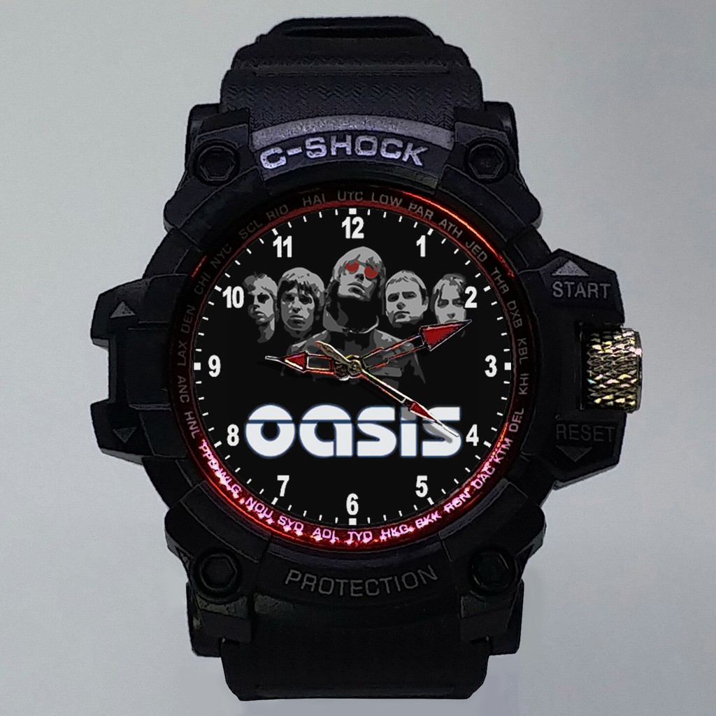 (ISTIMEWA BOSSQUE) JAM TANGAN OASIS LIST MERAH - EXCLUSIVE 1