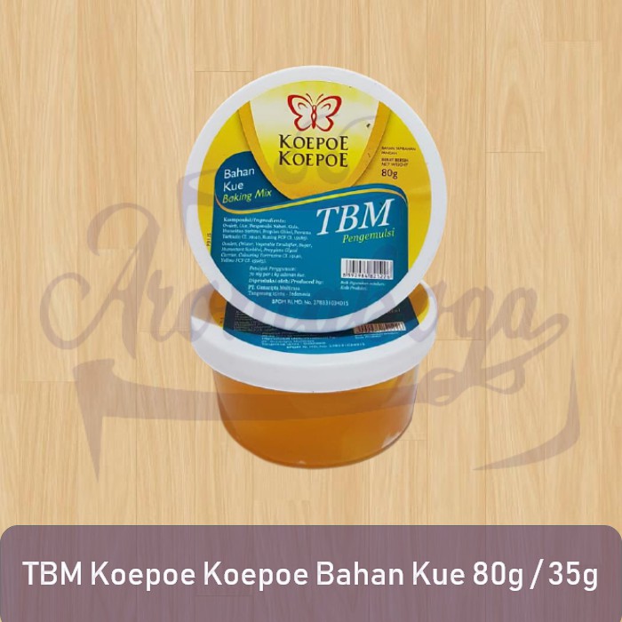 

TBM Koepoe Koepoe Bahan Kue 80g / 35g