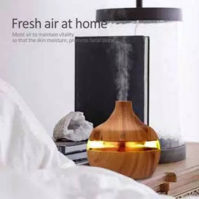 Humidifier kayu aroma terapi