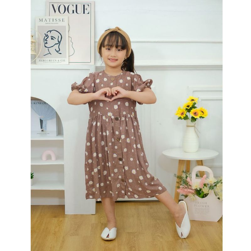 Afsheenastore Dalmi Dress By Almahyra Kids