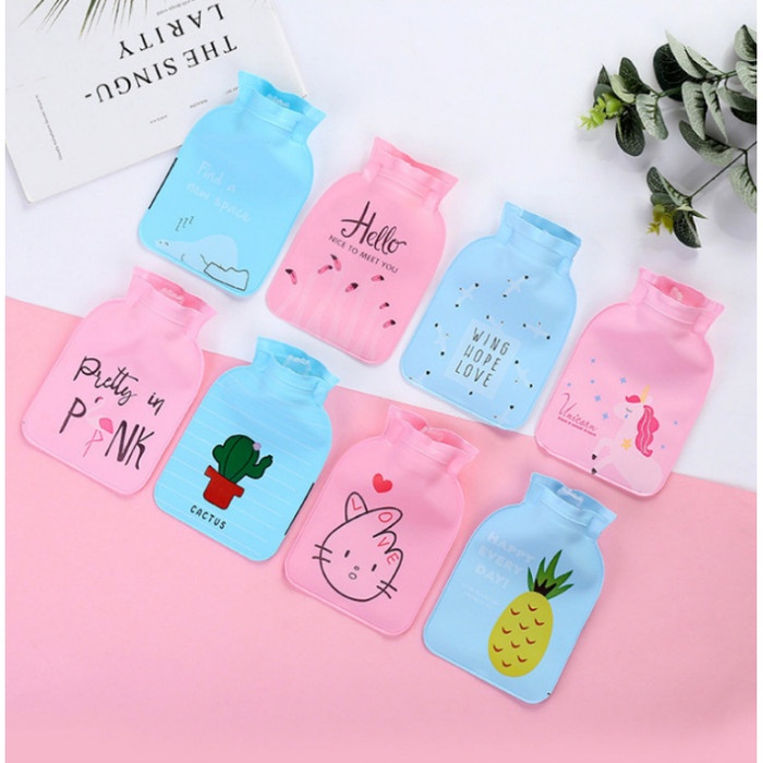 Kantong Kompres Air Panas &amp; Dingin Mini / Kompres Mini Imut Portable / Alat Kompres Mini