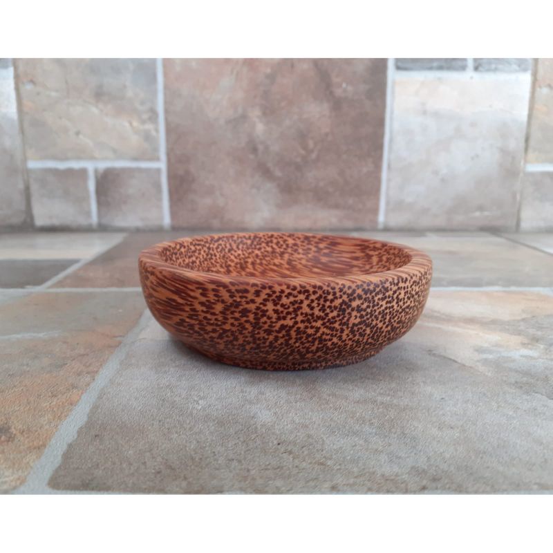 Cobek Kayu kelapa d10cm/ Tempat Sambal Kayu Kelapa d10cm