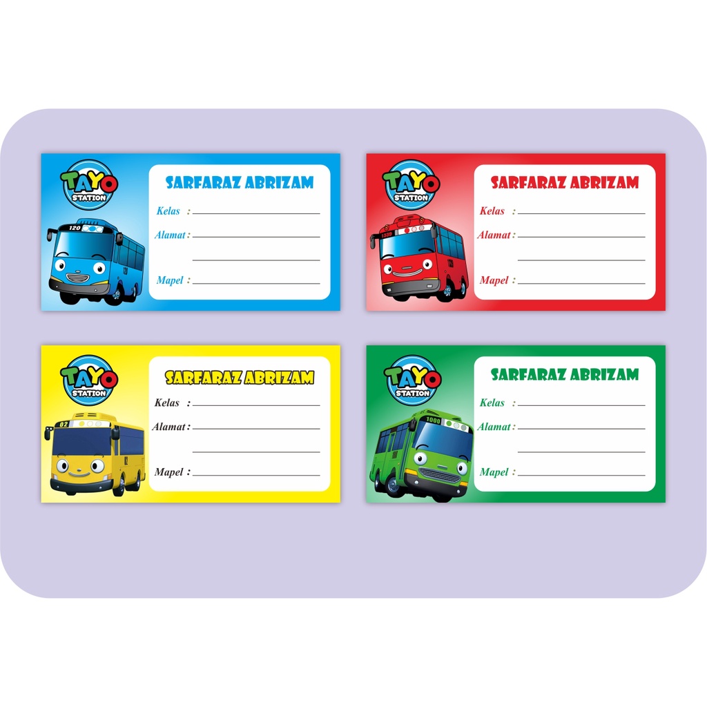 

Stiker Mata Pelajaran | Stiker Mapel | Stiker Nama Buku CUSTOM NAMA