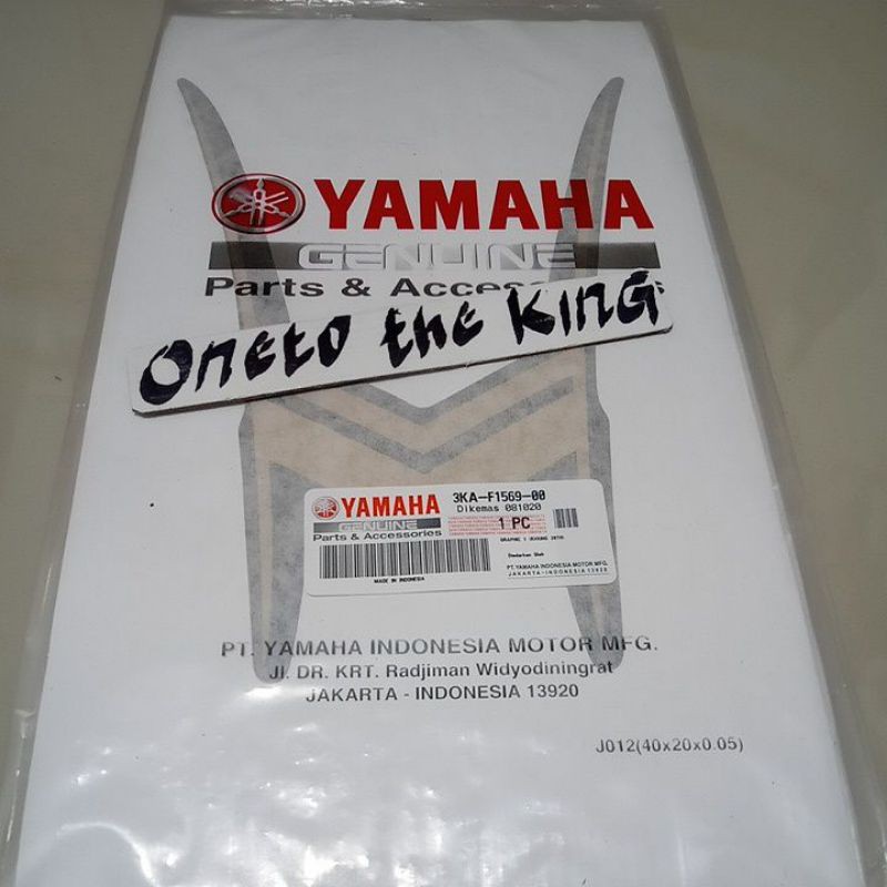 Sticker striping Lis les spakbor slebor sayap depan RX king 2003 SE original yamaha