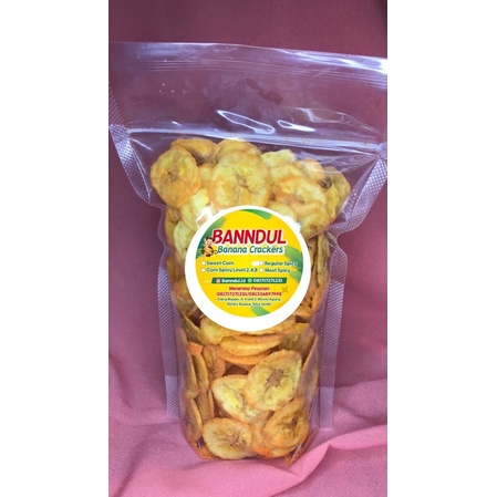 

Banndul(Bananacrackers)Varian Regular spicy(pedas biasa)