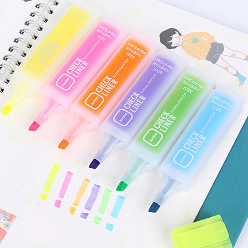 

ABM Grosir - Highlighter Warna Warni / Highlighter Pen / Perlengkapan Sekolah / Perlengkapan Kantor