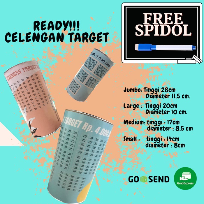 CELENGAN- CELENGAN TARGET VIRAL MEDIUM FREE SPIDOL - 5 JUTA, PECAHAN 100K -CELENGAN.