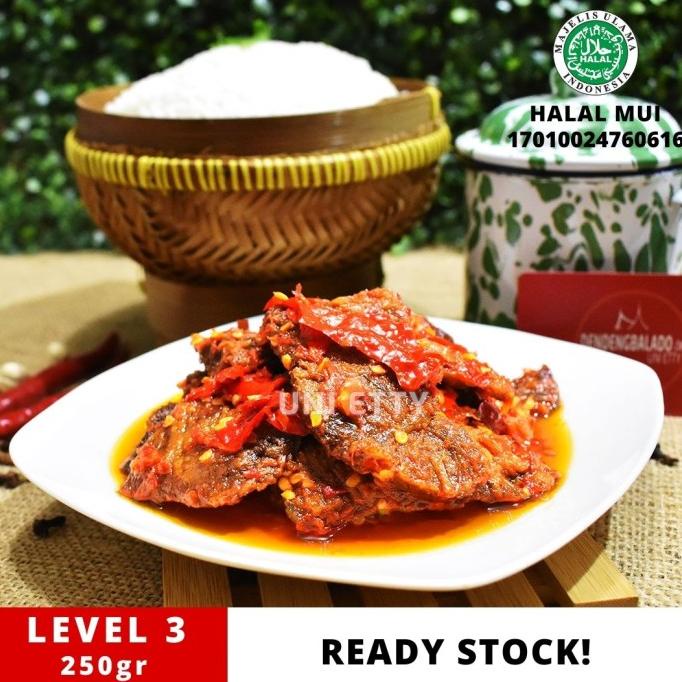 

vaargavaldian5678 Dendeng Balado Batokok (Cabe Merah) PEDAS LEVEL 3 - ASLI PADANG TERLARIS TERPERCAYA ORIGINAL