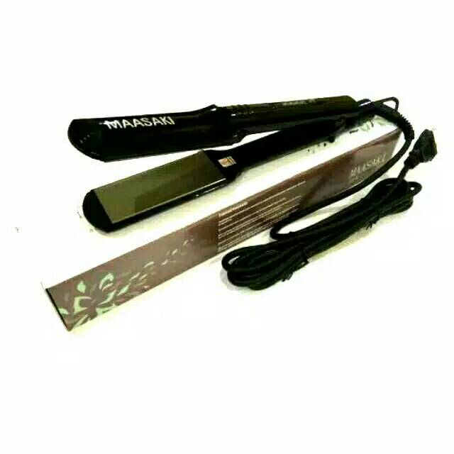 Catok plat lebar titanium super ringan 883 MAASAKI / catok pelurus rambut iconic