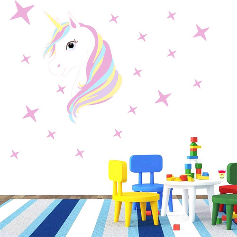 20 Ide Wallpaper  Kamar  Anak Unicorn  Cloud Eighty Eight