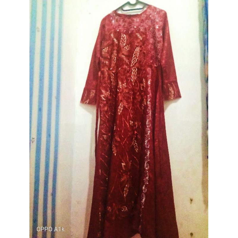 preloved gamis pesta