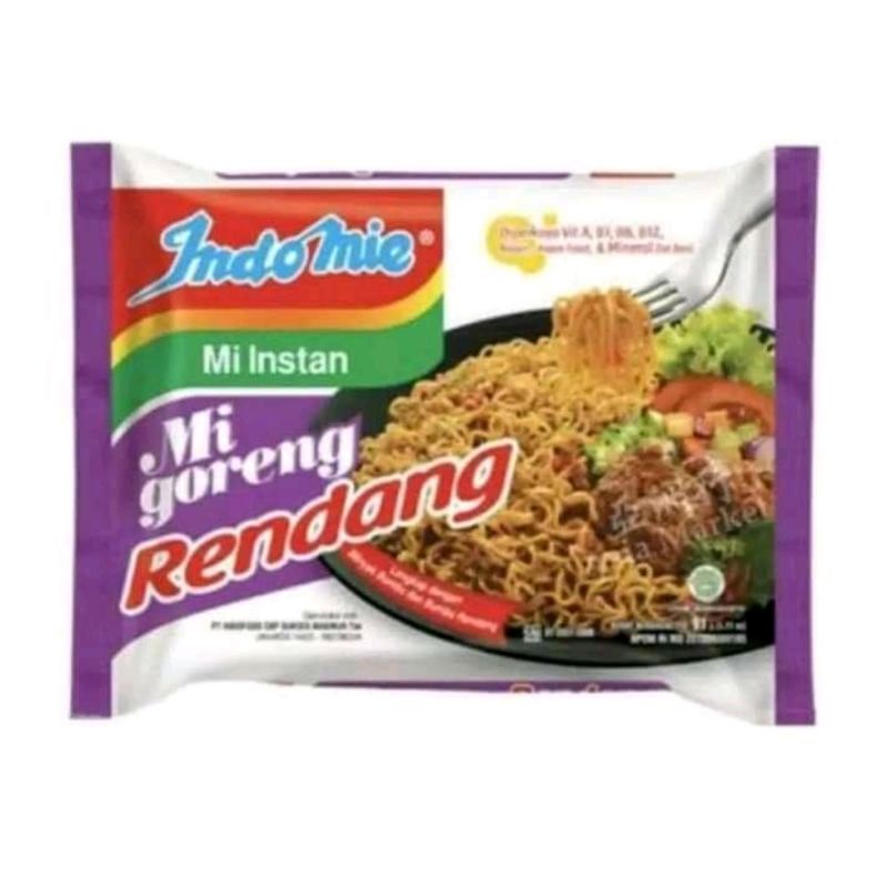 

Indomie goreng rendang