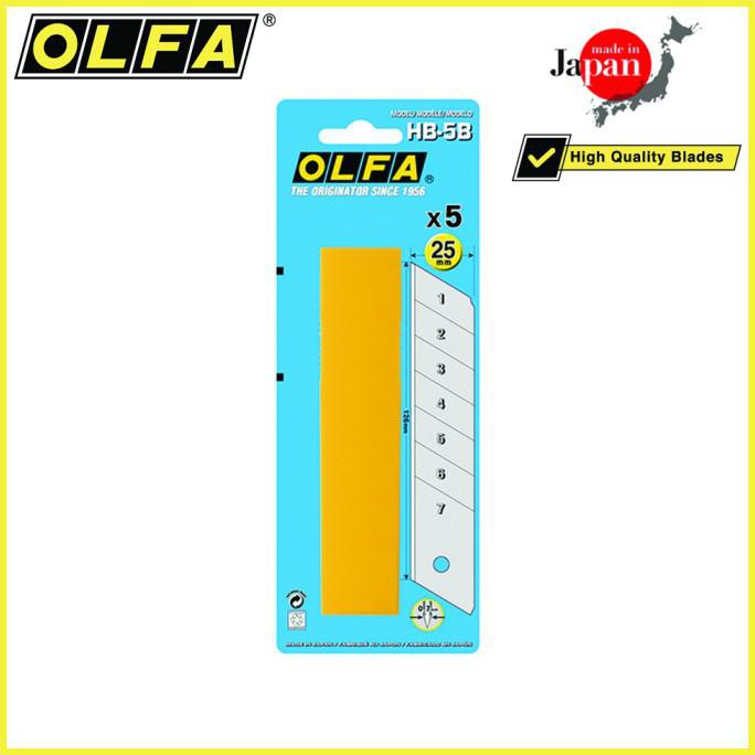 

✨BISA COD✨ OLFA Refill Cutter HB-5B / Extra heavy-duty blades