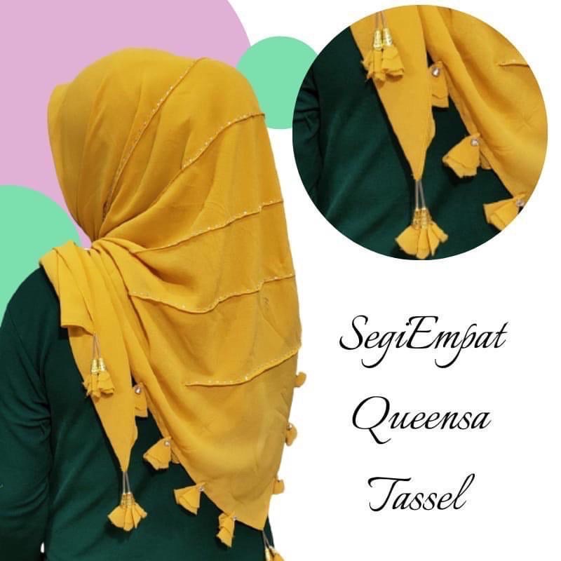 HIJAB JILBAB SEGIEMPAT KUNCIR MANIK