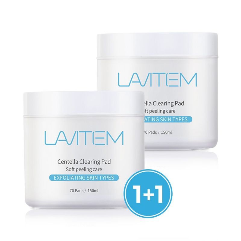 🇰🇷 Lavitem Centella Clearing Pad 1+1