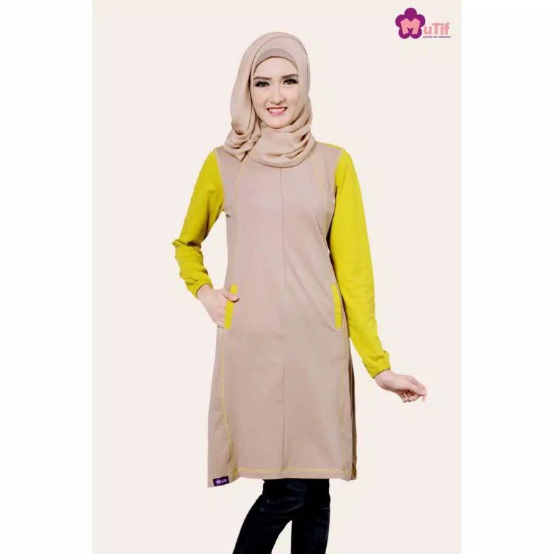 DISCONT BAJU MUTIF TUNIK 143 /BUSANA MUSLIM