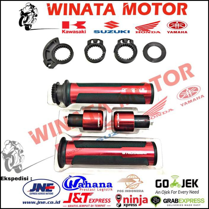 Handgrip / Handfat Cnc Nmax Aerox155 R15 Barracuda / Dragon 9 Nine