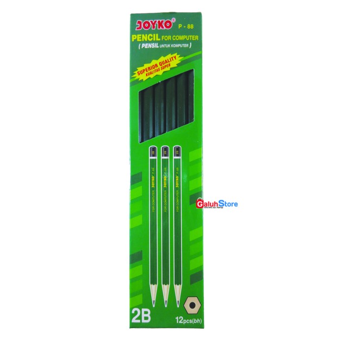

Nikmati Joyko Pensil P-88 2B 1 Box (12 Pcs) Terlaris