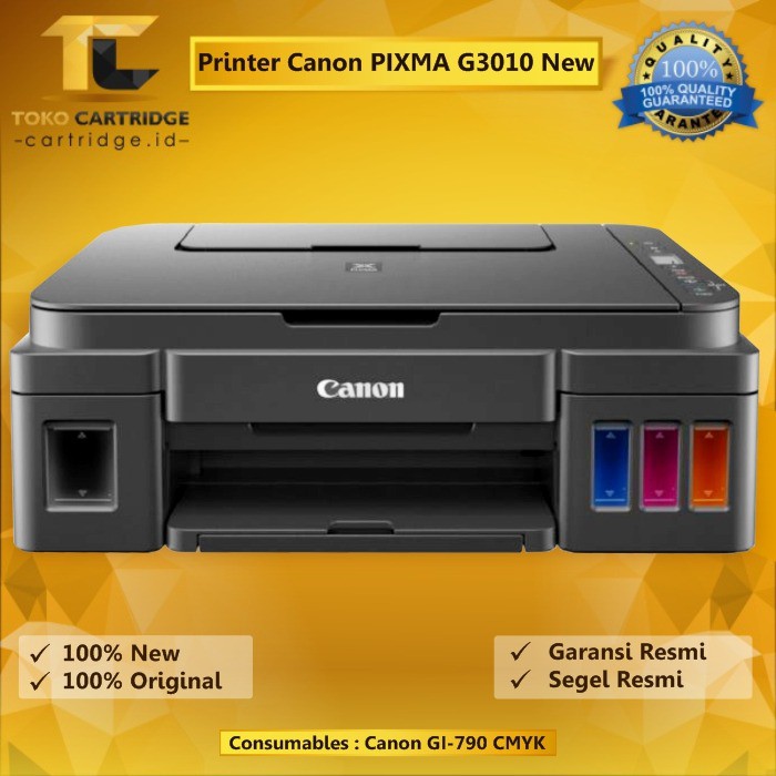 Printer Canon Pixma G3010 G 3010 Wireless Print Scan Copy Wifi New Ori Shopee Indonesia 4107