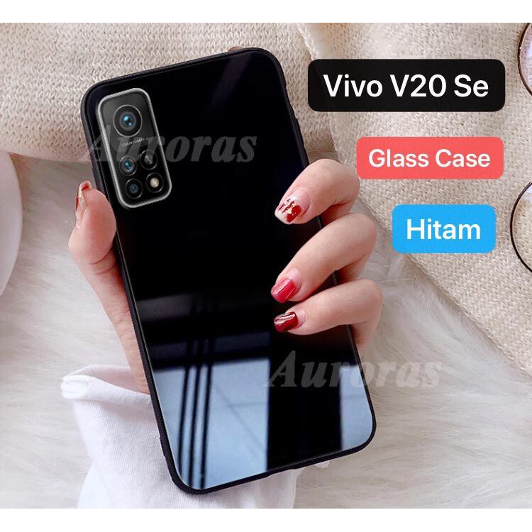 Case Vivo V20 V20 SE V20SE Z1 PRO Y12 Y15 Y17 Softcase Mewah Terbaru Miror Kaca Glass Premium Siliko