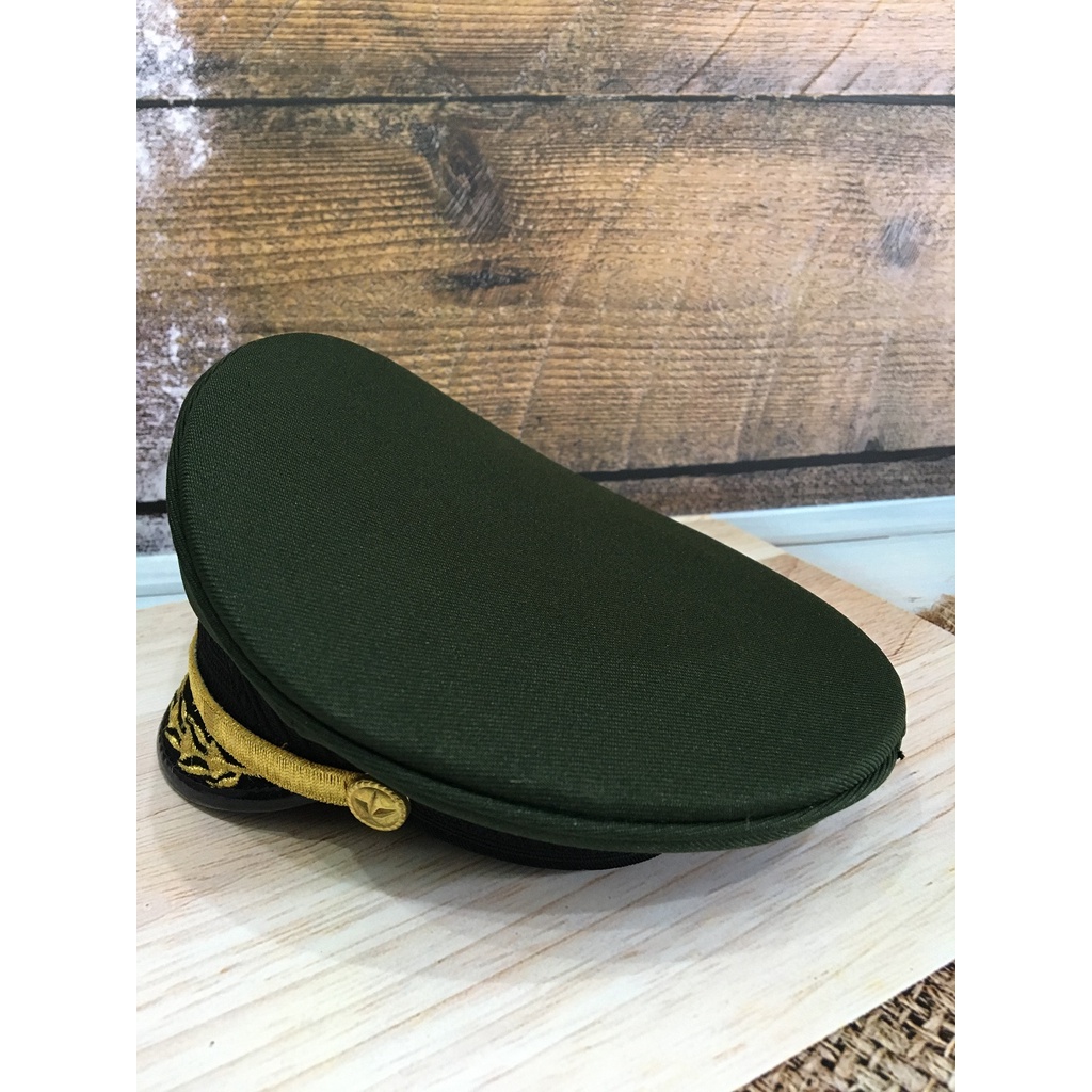 Miniatur Topi Pet TNI AD Pamen | Miniatur Pet AD | Miniatur Patung AD -- Bahan