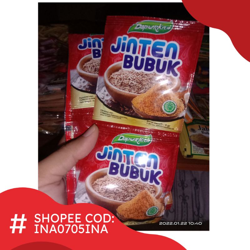 Jinten Bubuk Tabura 1 Renteng / Jinten Bubuk 500 x 12 Sachet