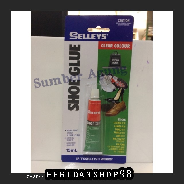 

FS306 LEM SERBAGUNA LEM SEPATU ATK SELLEYS SHOE GLUE LEM SERBAGUNA BY FERIDANSHOP98