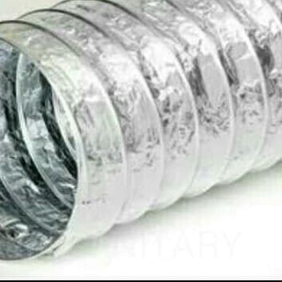 selang fleksibel cerobong asap 6 inch slang pipa aluminium voil dapur