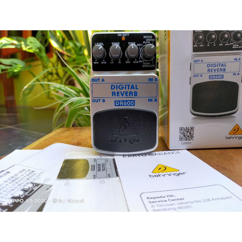 efek reverb behringer dr600