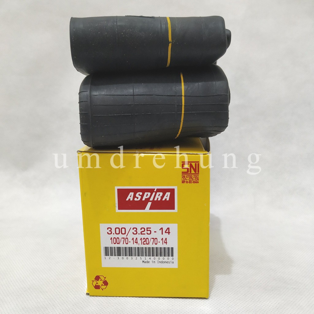 Ban Dalam Motor Aspira  300/325-14 ; 100/70-14 ; 100/80-14 ; 110/70-14 ; 120/70-14