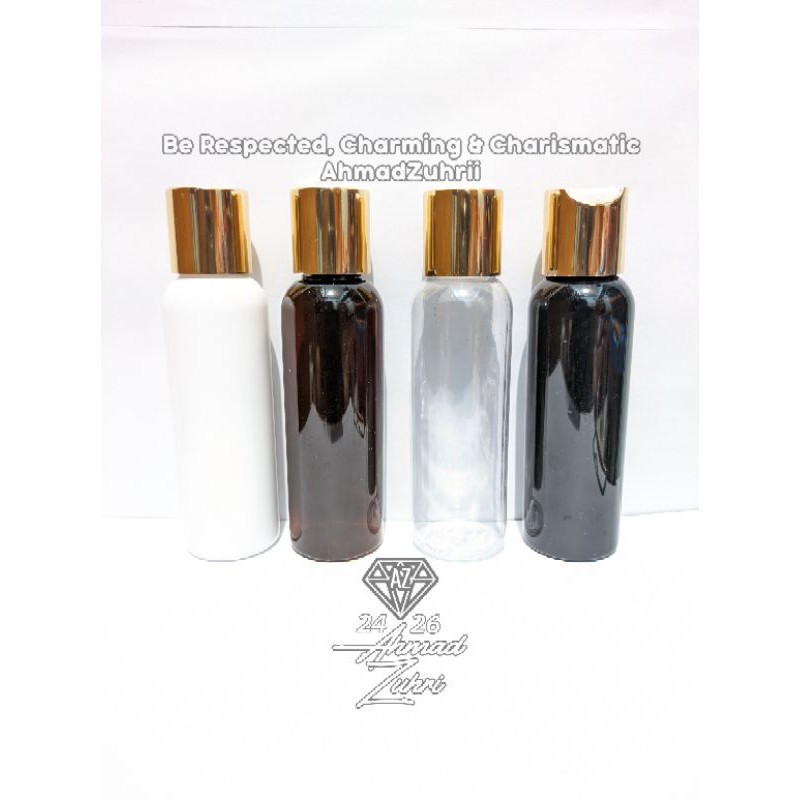 Botol Presstop 100ml - Botol Plastik 100ml - Botol 100ml - Botol Prestop 100ml - Botol Sabun Cair
