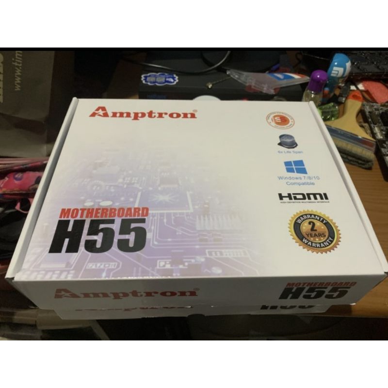 MOTHERBOARD AMPTRON H55 LGA 1156