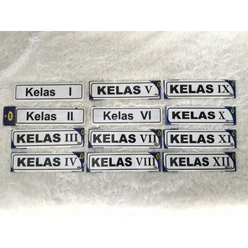 

Label Akrilik/Acrylic GM Kecil Kelas I - XII GM 5cmX20cm