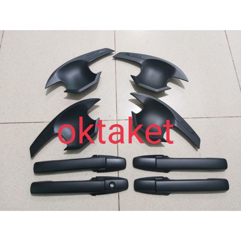 paket outer handle Brio 2012 2015 2016 2017 hitam chrome