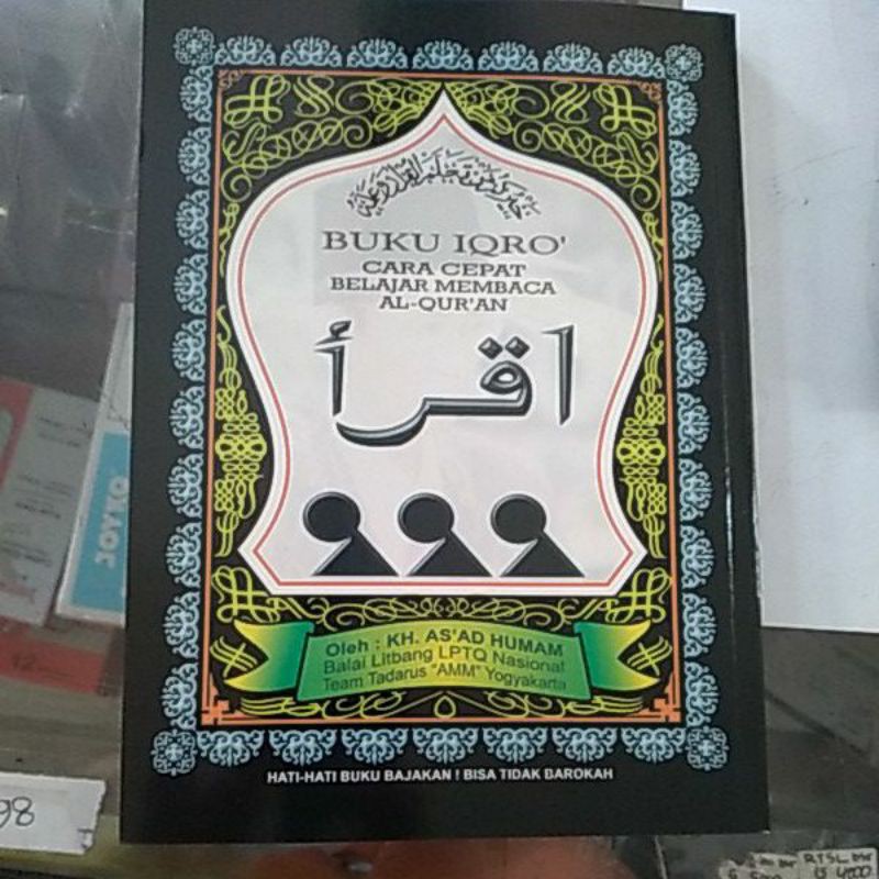 iqro metode baca al quran buku iqro besar
