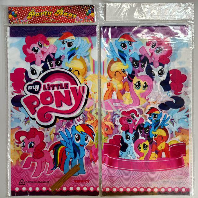 PLASTIK SNACK ULANG TAHUN GOODIE BAG-Little Pony